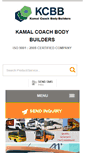 Mobile Screenshot of kamalcoachbodybuilders.com